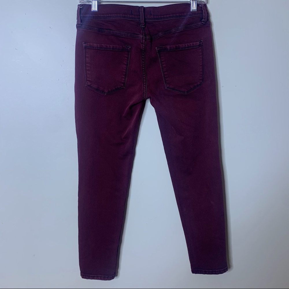 FREE PEOPLE High Rise Skinny Jeans - Picture 7 of 10